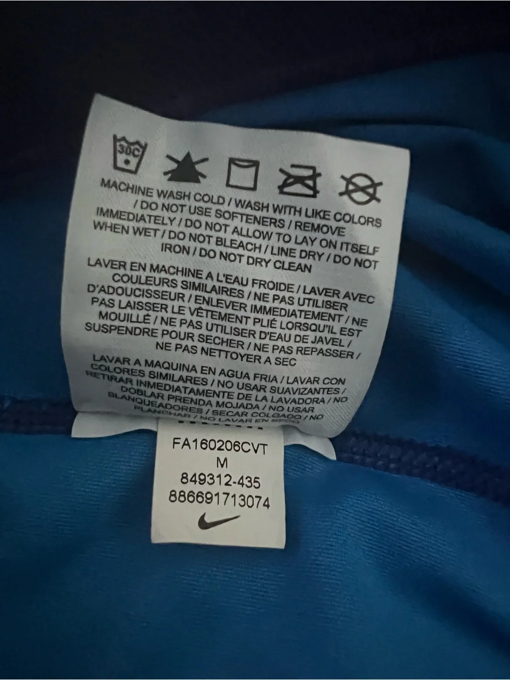 Nike pro dri
